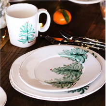 Load image into Gallery viewer, Vietri Lastra Holiday Dinner Plate