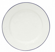 Load image into Gallery viewer, Costa Nova Beja Blue Rim Dinner Plate