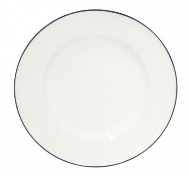 Costa Nova Beja Blue Rim Salad Plate