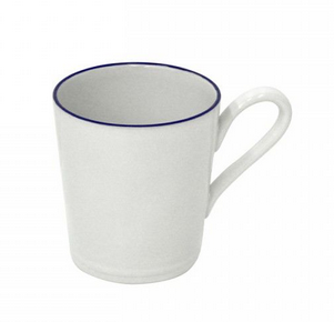 Costa Nova Beja Blue Rim Mug