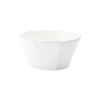 Vietri Lastra White Cereal Bowl