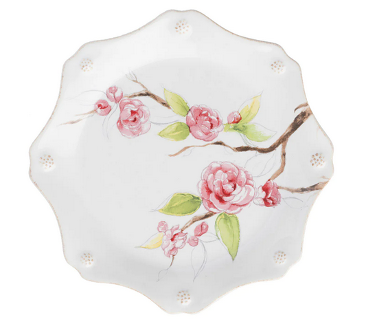 Juliska Berry and Thread Salad Plate - Floral Sketch