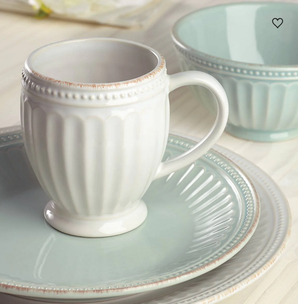 Lenox French Perle Groove White Mug