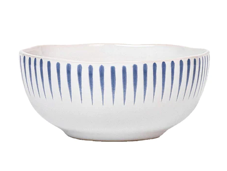 Juliska Sitio Stripe Delft Blue Cereal Bowl