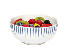 Load image into Gallery viewer, Juliska Sitio Stripe Delft Blue Cereal Bowl