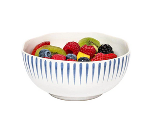 Juliska Sitio Stripe Delft Blue Cereal Bowl