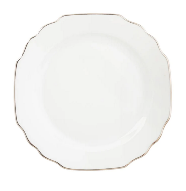 Pickard Georgian Ultra White Gold Salad Plate