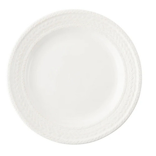Juliska Le Panier Whitewash Dinner Plate