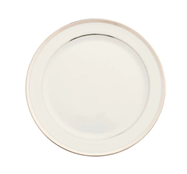 Pickard White Bracelet Dinner Plate