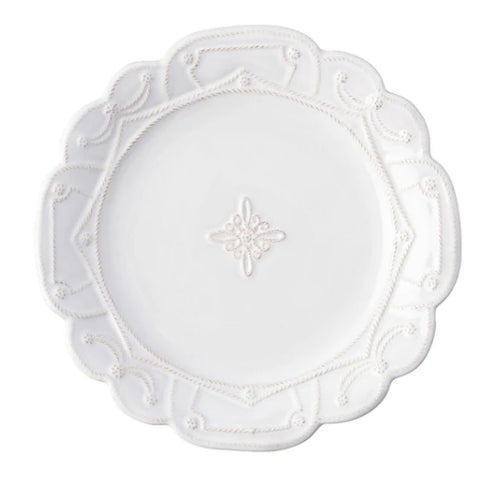 Juliska Jardins du Monde Dinner Plate Whitewash