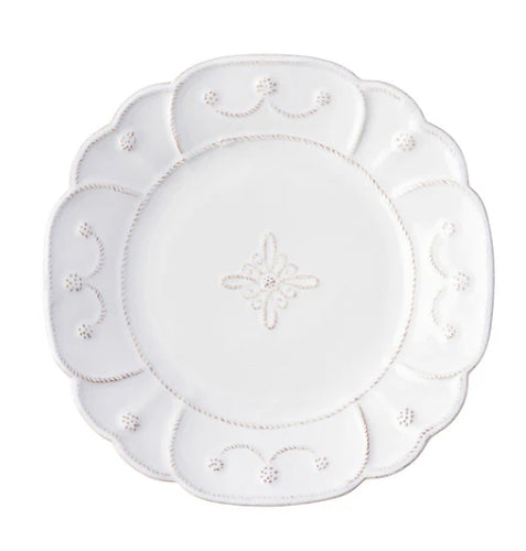 Juliska Jardins du Monde Salad Plate Whitewash