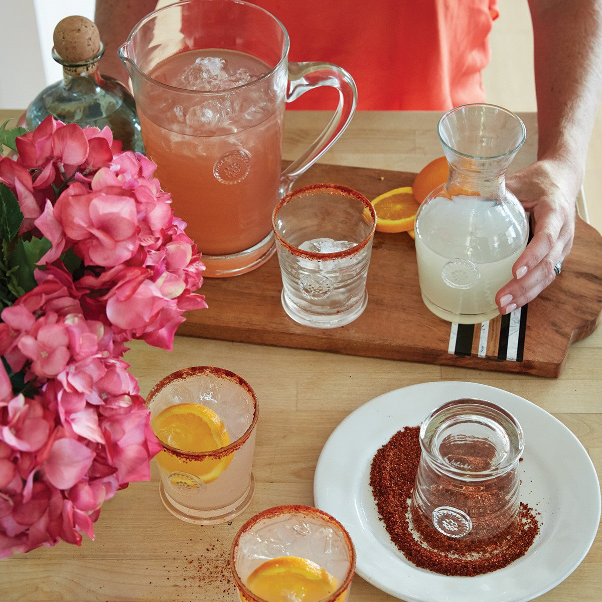 Juliska Berry & Thread Double Old Fashioned Glass Camden Jewelry and