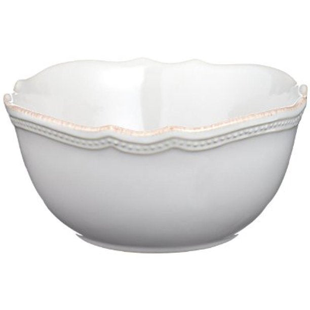 Lenox French Perle Bead White Cereal Bowl