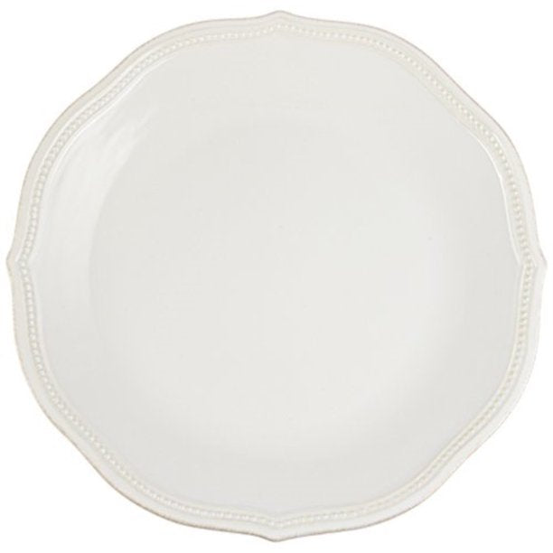 Lenox French Perle Bead White Dinner Plate