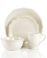 Load image into Gallery viewer, Lenox French Perle Bead White Dinner Plate