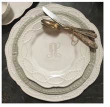 Load image into Gallery viewer, Skyros Legado Engraved Salad Plate