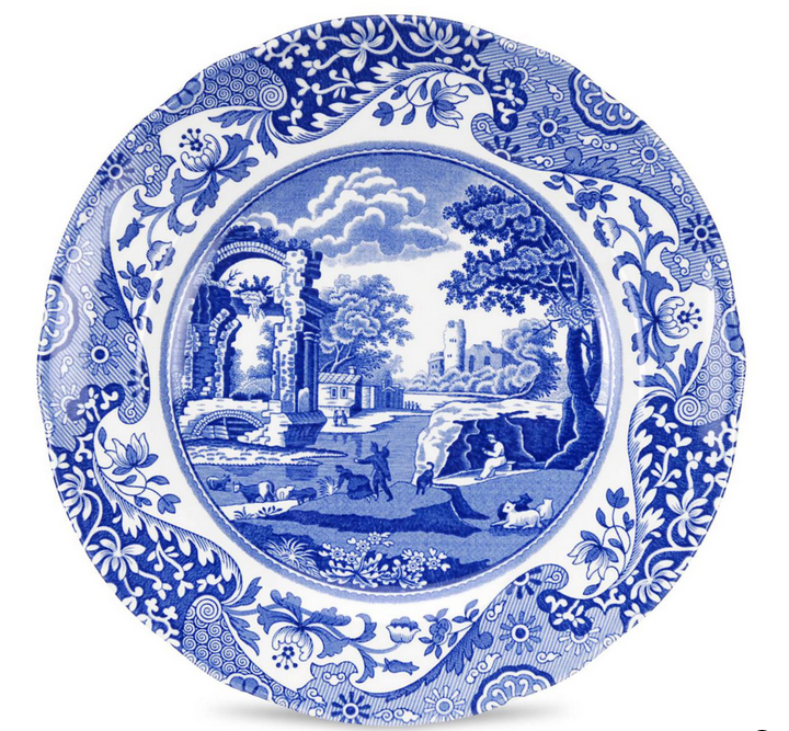 Spode Blue Italian Salad Plate - Thumbnail 4