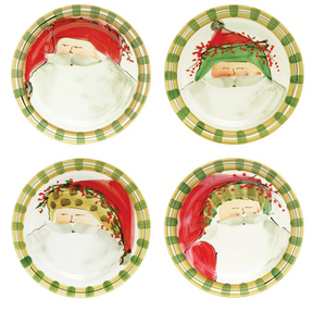 Vietri Old St. Nick Salad Plate