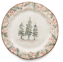 Load image into Gallery viewer, Arte Italica Natale Salad Plate