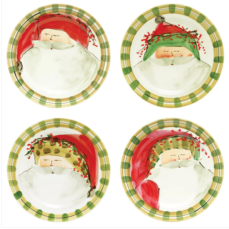 Vietri Old St. Nick Dinner Plate - Thumbnail 4